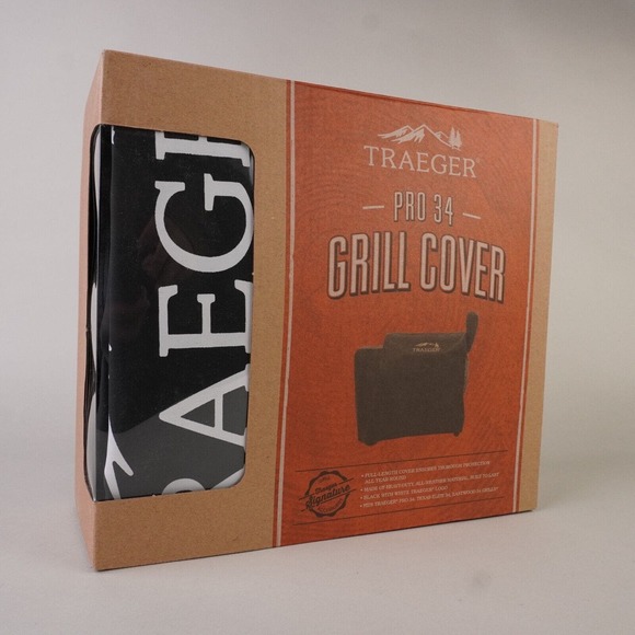 Traeger Weather Resistant Heavy Duty Full Length Grill Cover Texas Elite Pro 34 - Picture 1 of 9